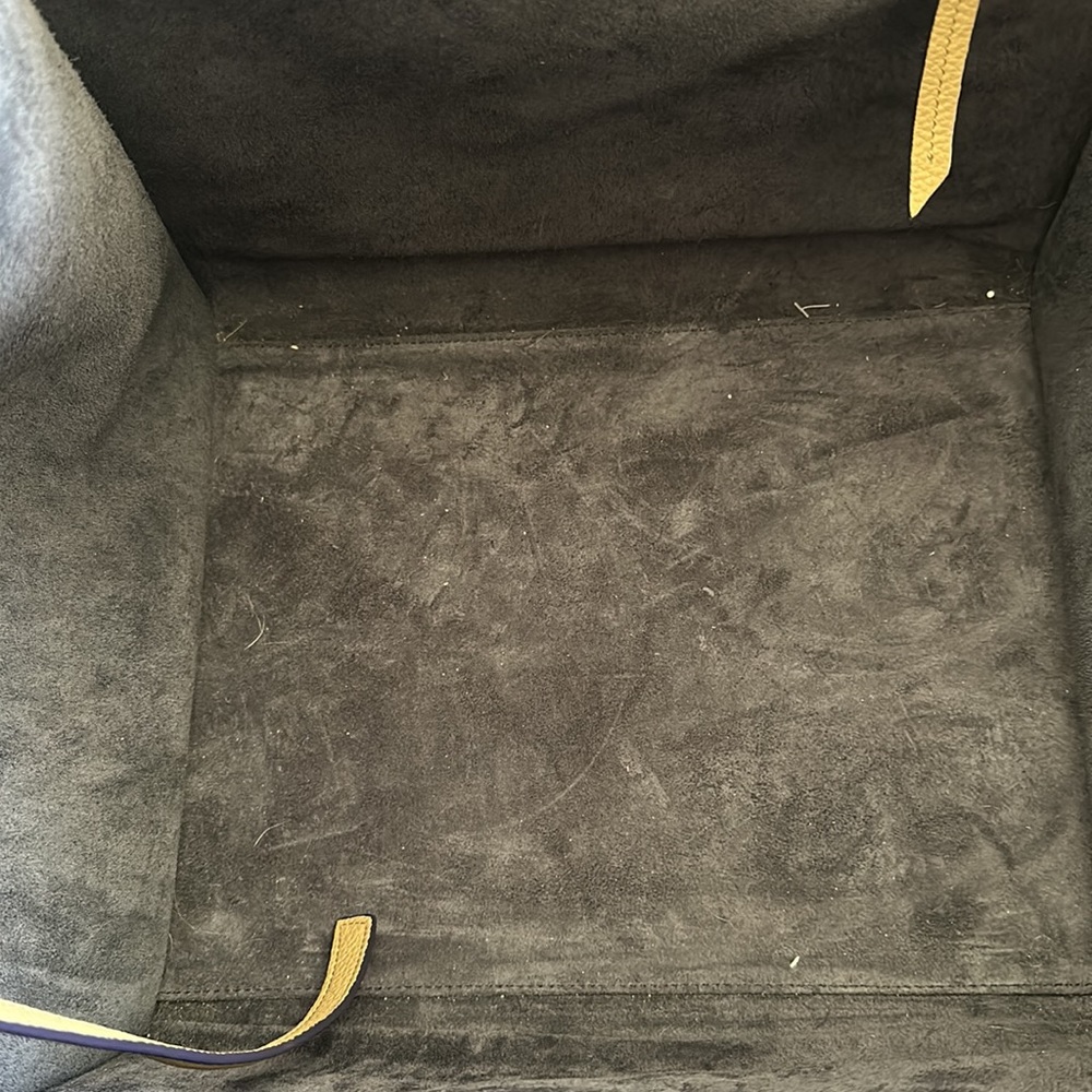 CELINE Grained Calfskin Medium Phantom Luggage in Light Beige - Picture 7 of 12